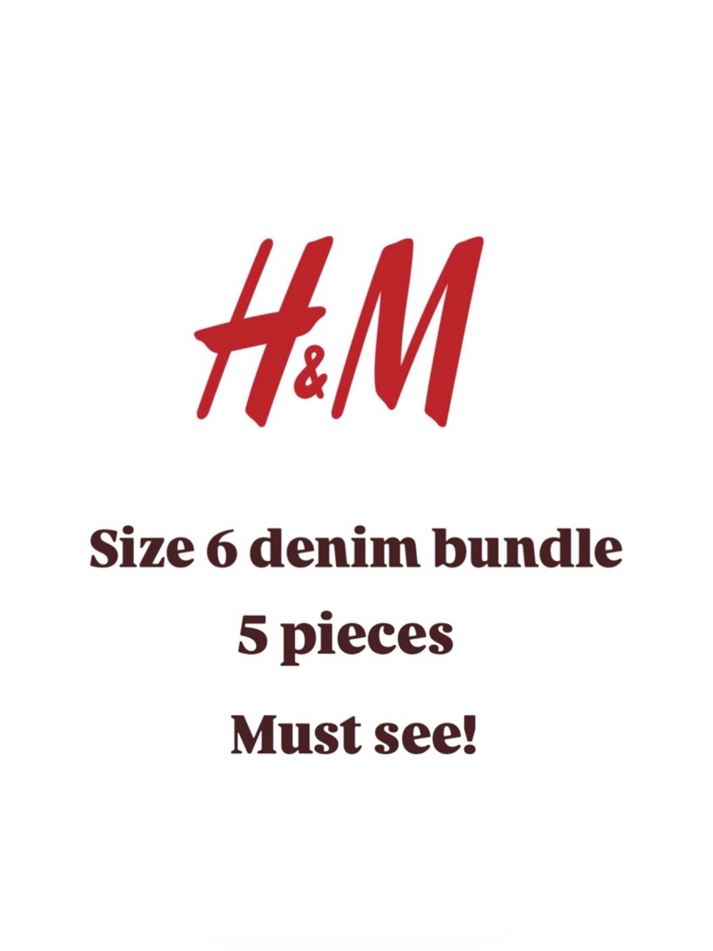 H&M Size 6 Bundle